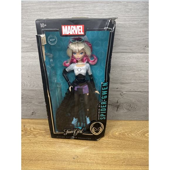 Madame Alexander Collection Marvel Fan Girl Spider-Gwen 14" Doll Brand New - Picture 1 of 12